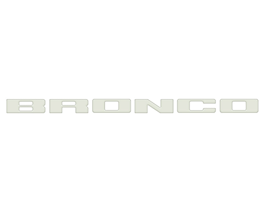 Front Grille Letters Overlays Fits 2021-2026 Ford Bronco Sport
