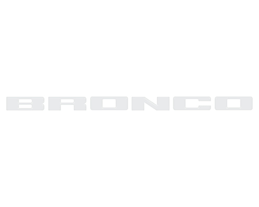Front Grille Letters Overlays Fits 2021-2024 Ford Bronco Sport