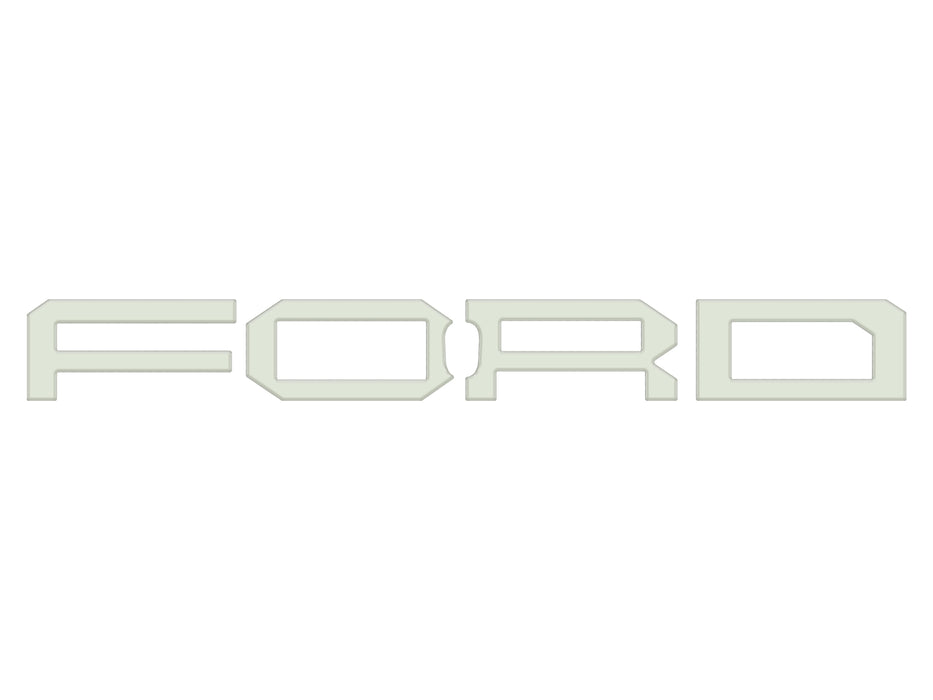 Raptor Front Grill Letter Overlays Fits 2022-2026 Ford Bronco
