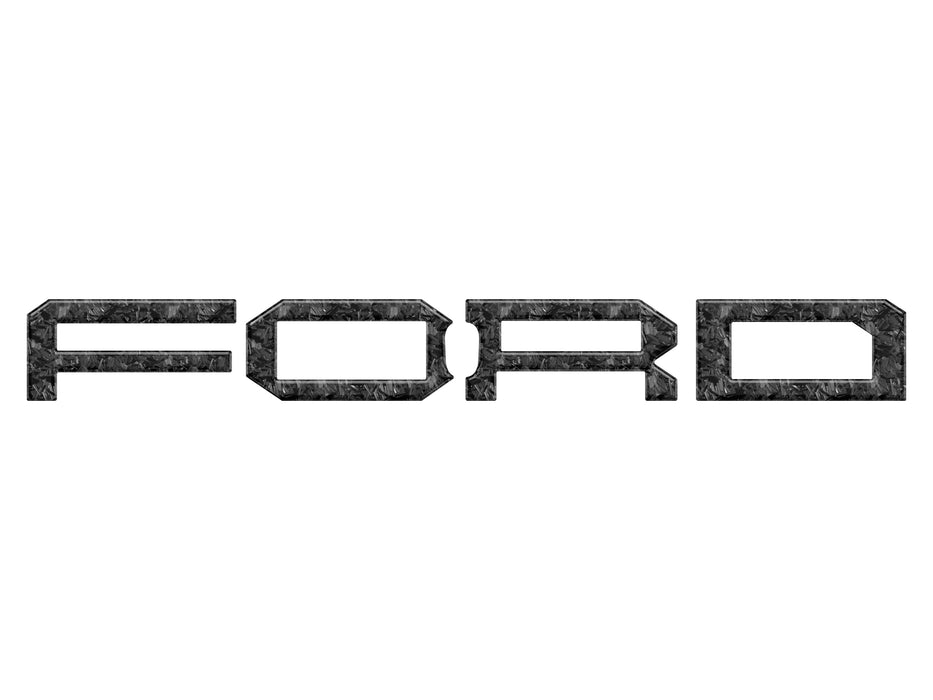 Raptor Front Grill Letter Overlays Fits 2022-2025 Ford Bronco