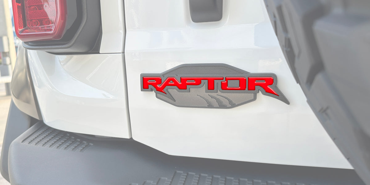 Raptor Emblem Inserts Fits 2023-2024 Ford Bronco Raptor