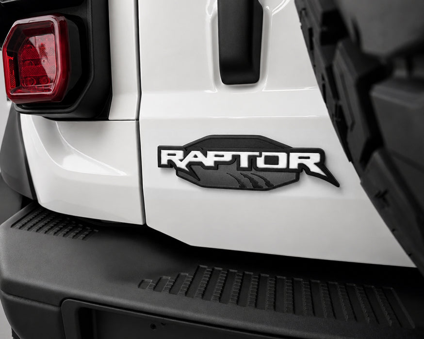 Raptor Emblem Inserts Fits 2022-2026 Ford Bronco Raptor