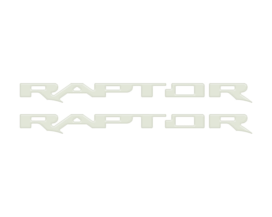 Raptor Running Board Letter Overlays Fits 2022-2026 Ford Bronco Raptor