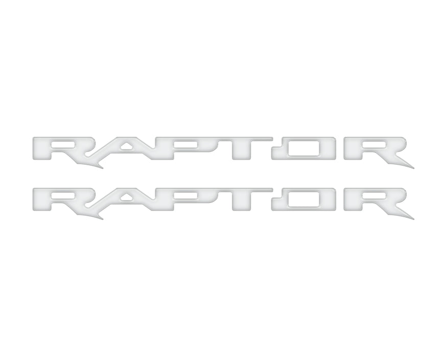 Raptor Running Board Letter Overlays Fits 2022-2025 Ford Bronco Raptor