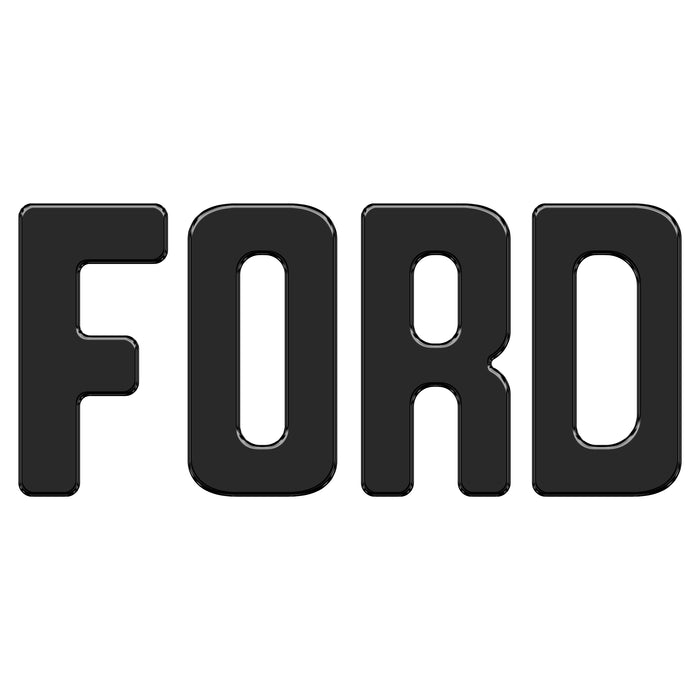 Slideout Tailgate Letter Inserts Fits 2021-2026 Ford Bronco