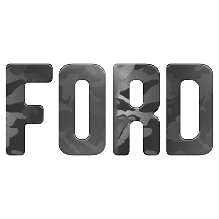 Slideout Tailgate Letter Inserts Fits 2021-2026 Ford Bronco