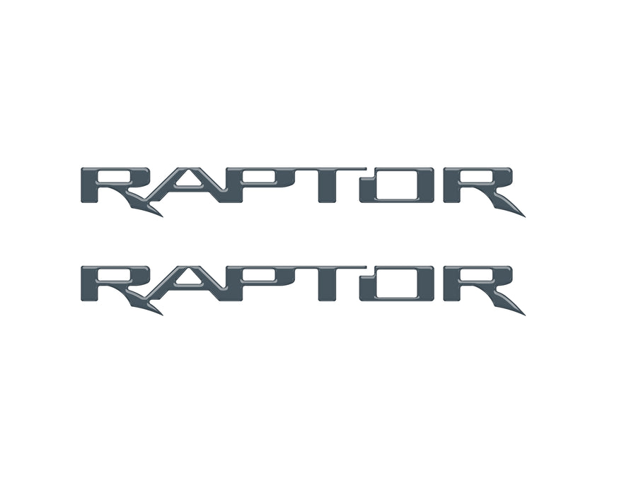 Raptor Floor Mat Emblem Inserts Fits 2022-2026 Ford Bronco Raptor