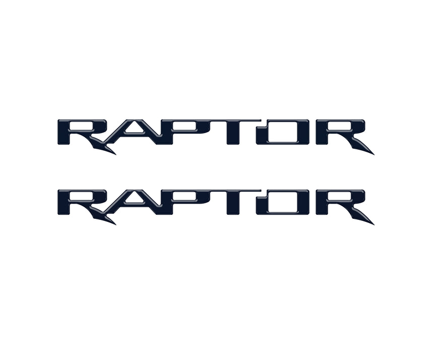 Raptor Floor Mat Emblem Inserts Fits 2022-2026 Ford Bronco Raptor