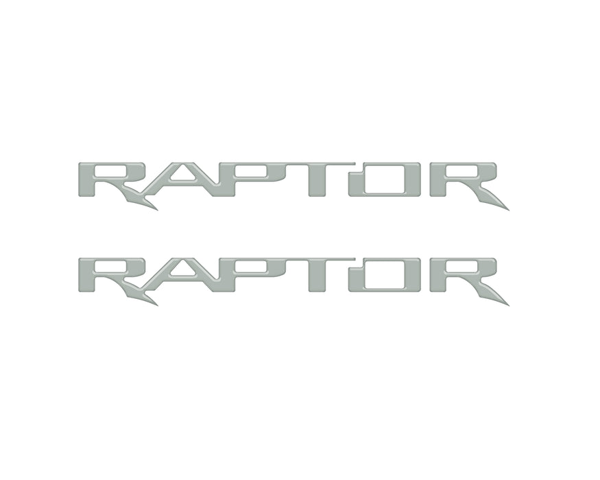 Raptor Floor Mat Emblem Inserts Fits 2022-2026 Ford Bronco Raptor