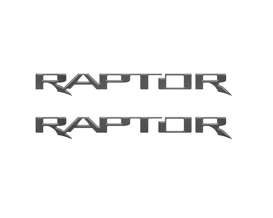 Raptor Floor Mat Emblem Inserts Fits 2022-2026 Ford Bronco Raptor