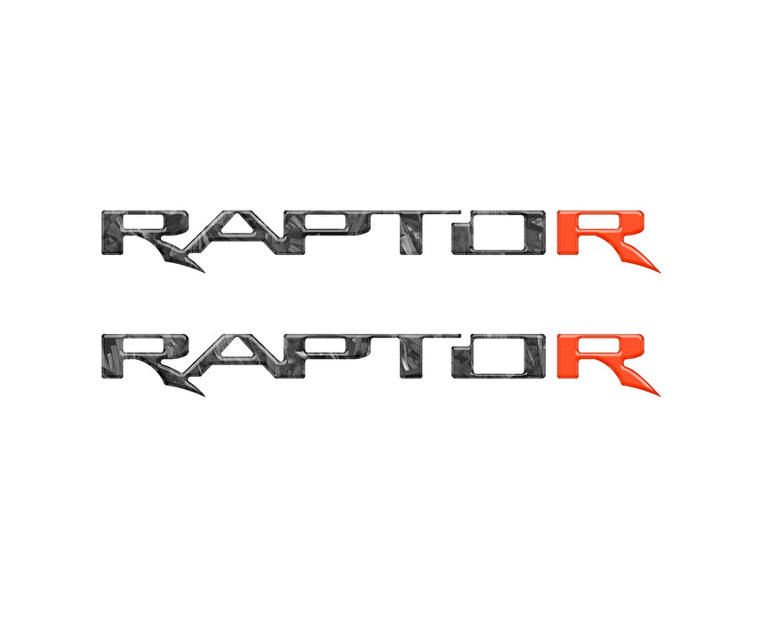 Raptor Floor Mat Emblem Inserts Fits 2022-2026 Ford Bronco Raptor