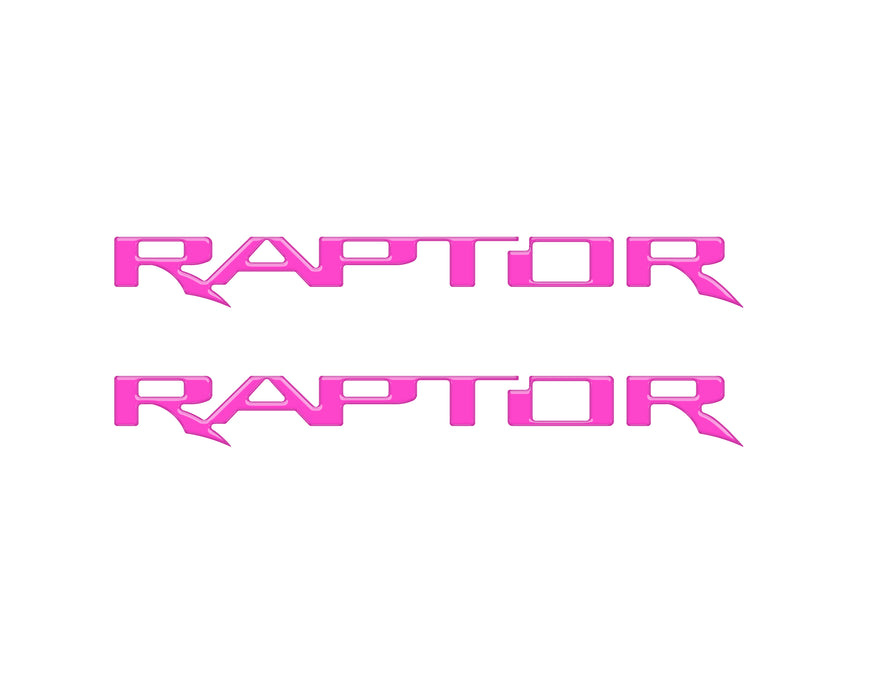 Raptor Floor Mat Emblem Inserts Fits 2022-2026 Ford Bronco Raptor