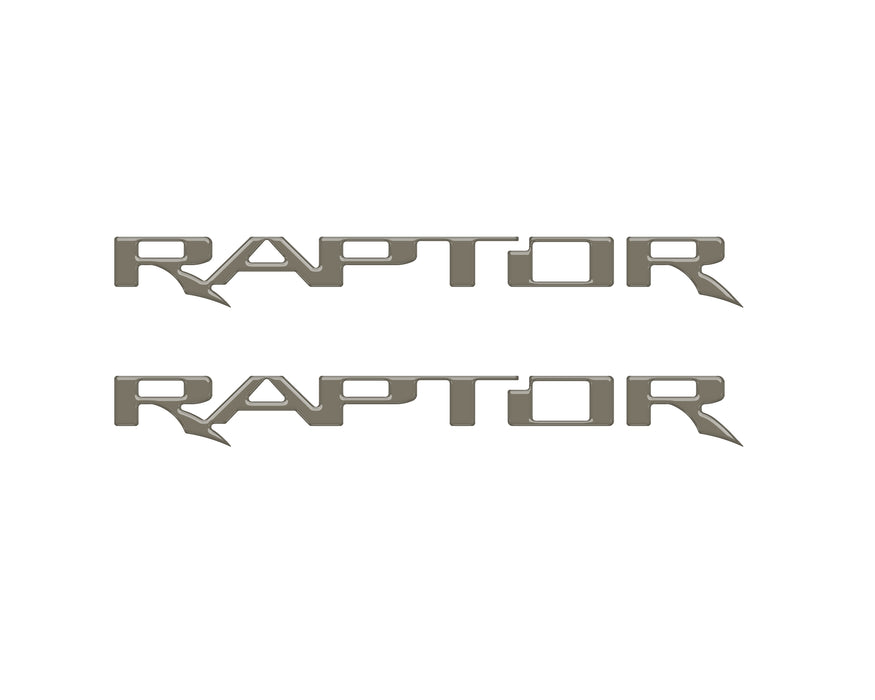Raptor Floor Mat Emblem Inserts Fits 2022-2026 Ford Bronco Raptor