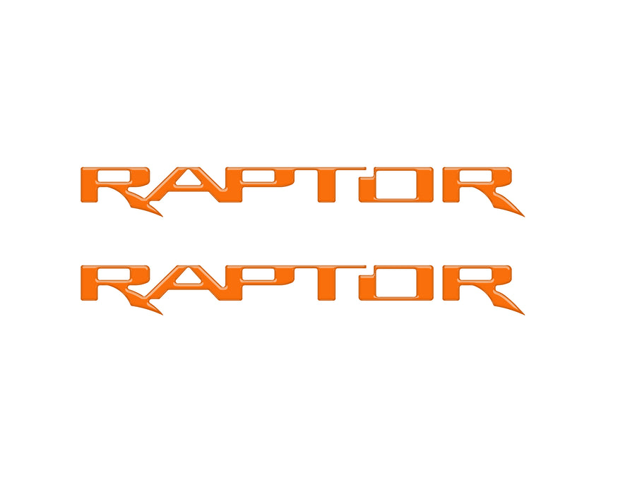 Raptor Floor Mat Emblem Inserts Fits 2022-2026 Ford Bronco Raptor