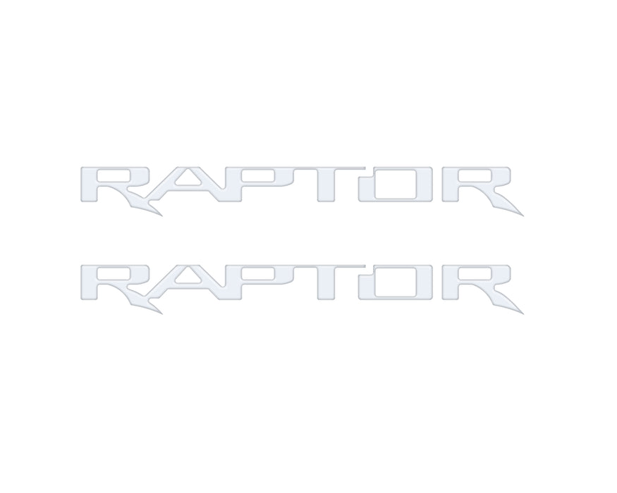 Raptor Floor Mat Emblem Inserts Fits 2022-2026 Ford Bronco Raptor