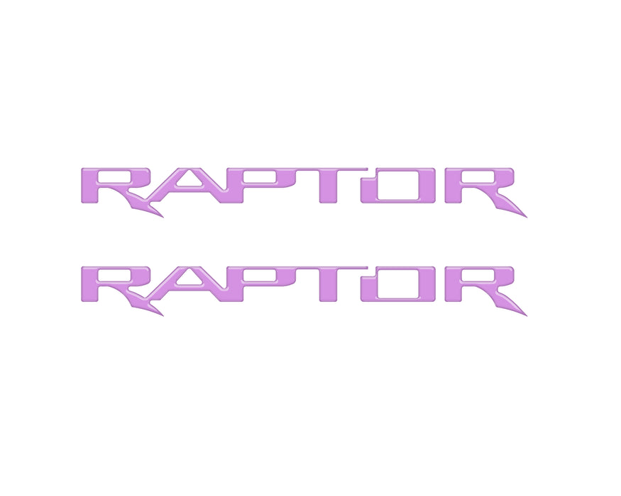 Raptor Floor Mat Emblem Inserts Fits 2022-2026 Ford Bronco Raptor