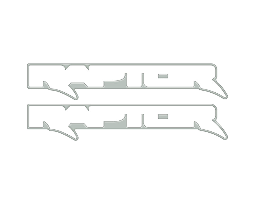 Raptor Floor Mat Emblem Inserts Fits 2022-2026 Ford Bronco Raptor