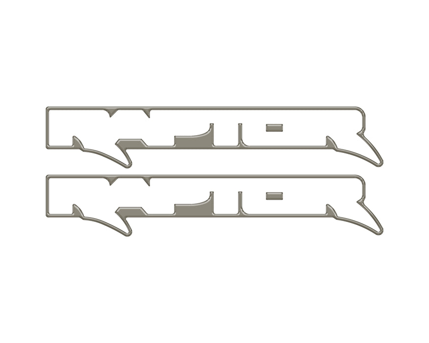 Raptor Floor Mat Emblem Inserts Fits 2022-2026 Ford Bronco Raptor