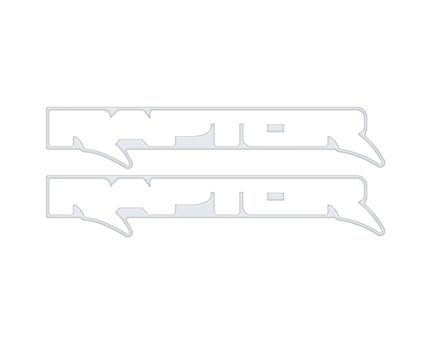 Raptor Floor Mat Emblem Inserts Fits 2022-2026 Ford Bronco Raptor