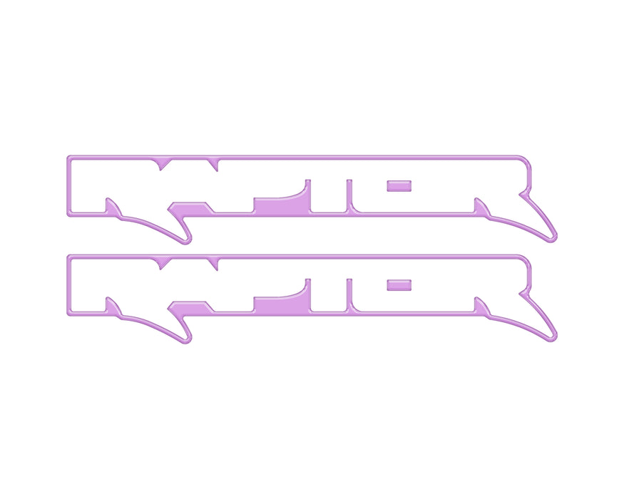 Raptor Floor Mat Emblem Inserts Fits 2022-2026 Ford Bronco Raptor