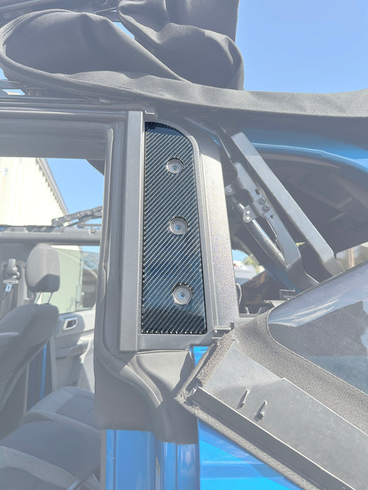 Interior Rear Pillar Inserts Fits 2022-2026 Ford Bronco