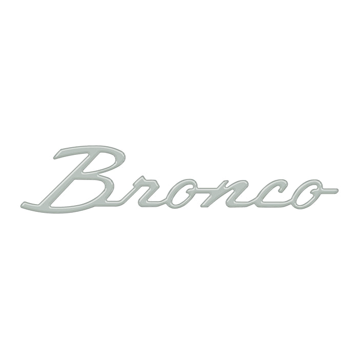 Bronco Script Badge Fits 2021-2026 Ford Bronco