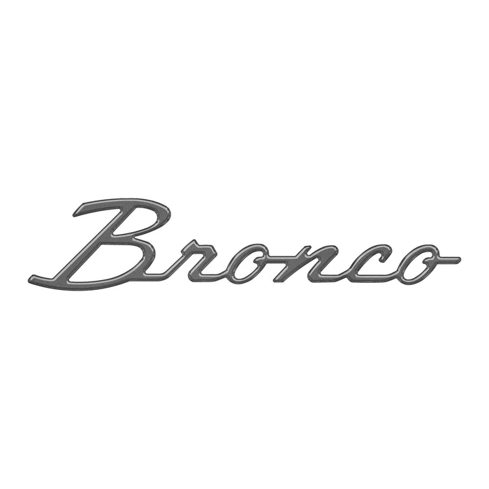 Bronco Script Badge Fits 2021-2026 Ford Bronco