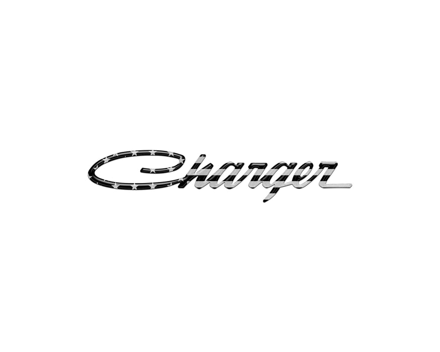 Retro Charger Emblem Overlays Fits Dodge Charger