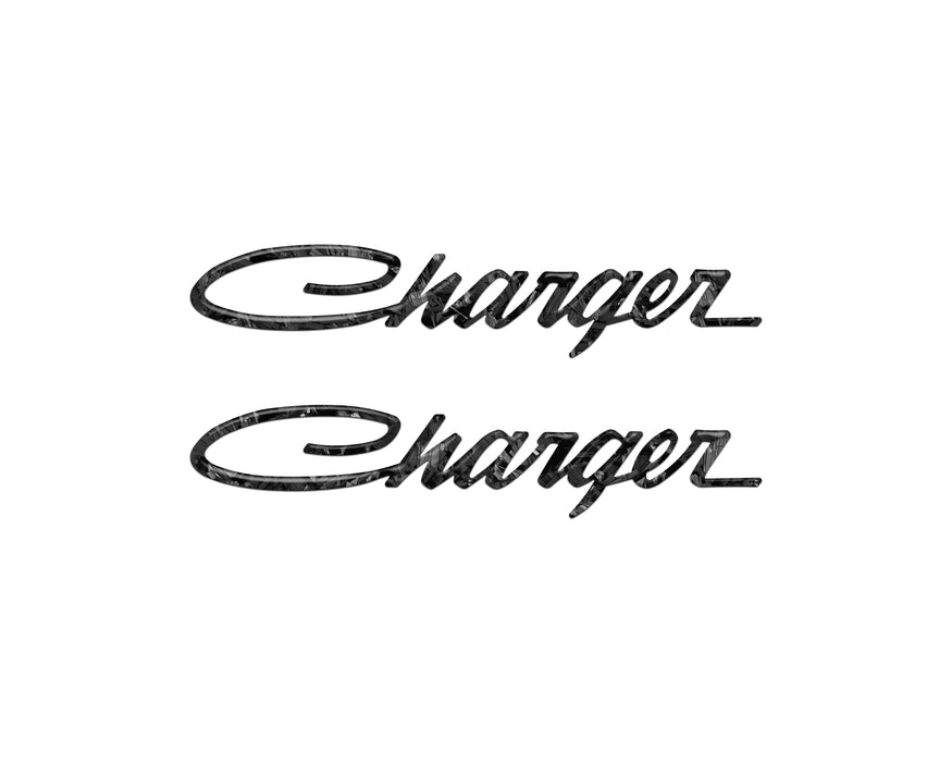 Retro Charger Emblem Overlays Fits Dodge Charger