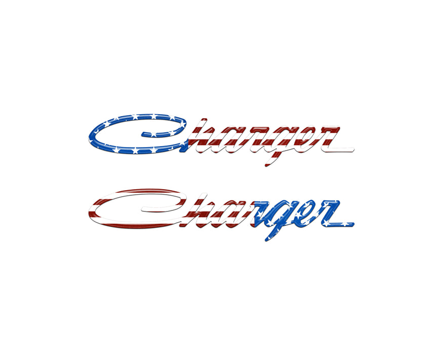 Retro Charger Emblem Overlays Fits Dodge Charger