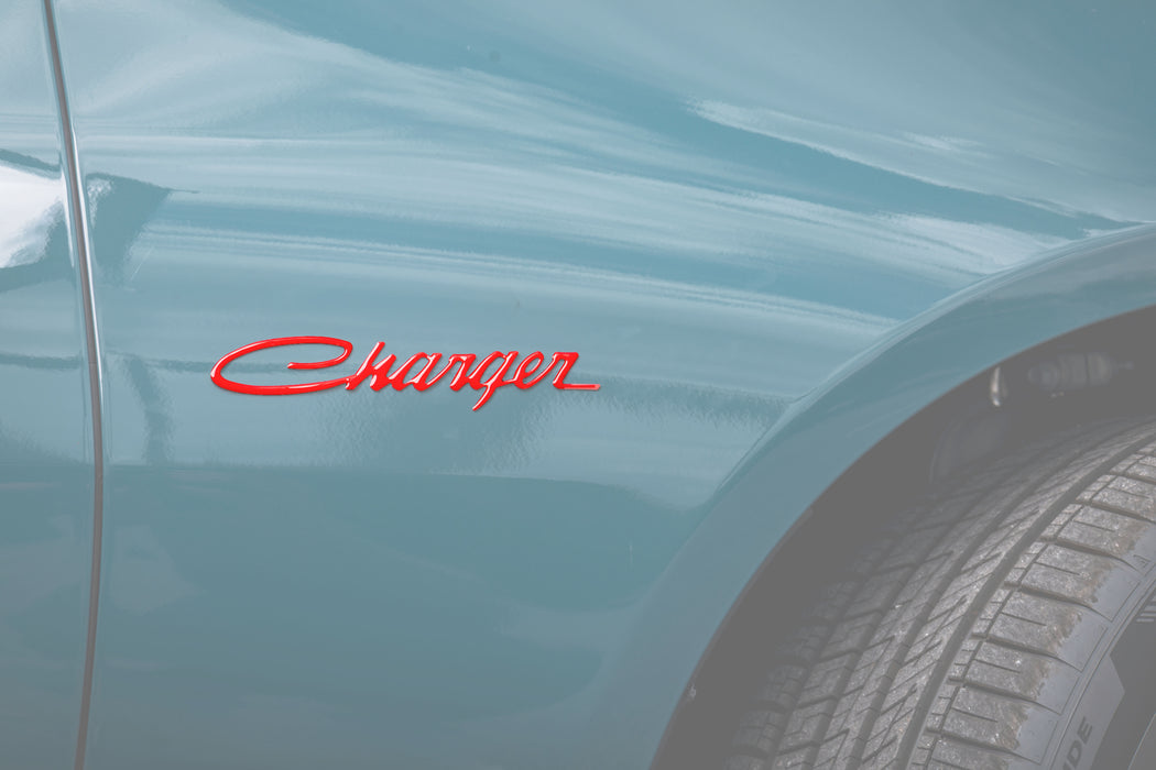 Retro Charger Emblem Overlays Fits Dodge Charger