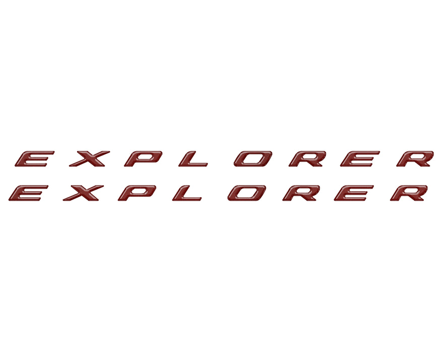 Explorer Lettering