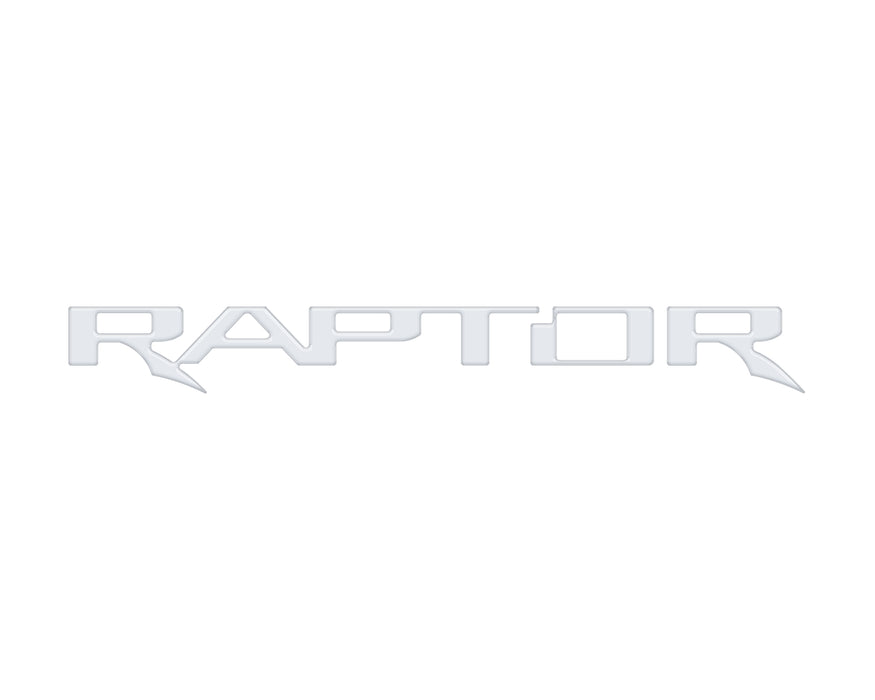 Raptor Tailgate Emblem Inserts Fits 2017-2026 Ford F-150 Raptor