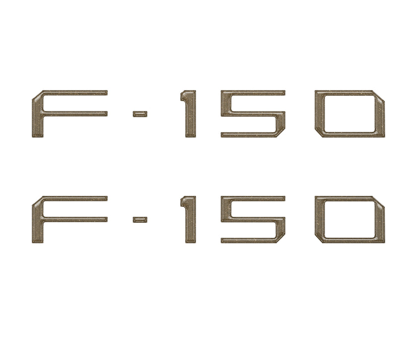 Charge Port Lid Letter Inserts Fits 2022-2026 Ford F-150 Lightning