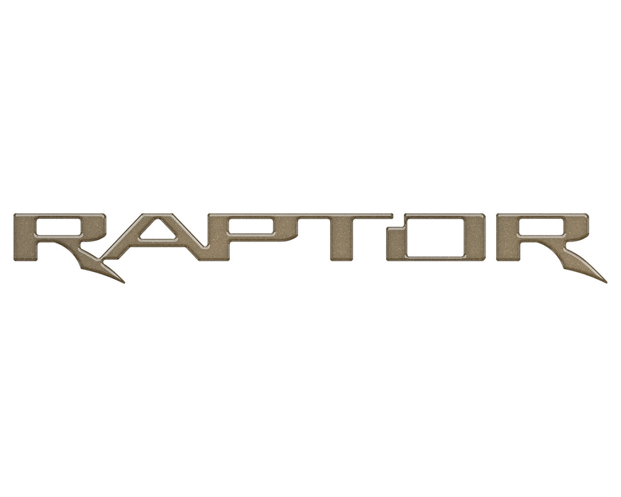 Raptor Tailgate Emblem Inserts Fits 2017-2026 Ford F-150 Raptor