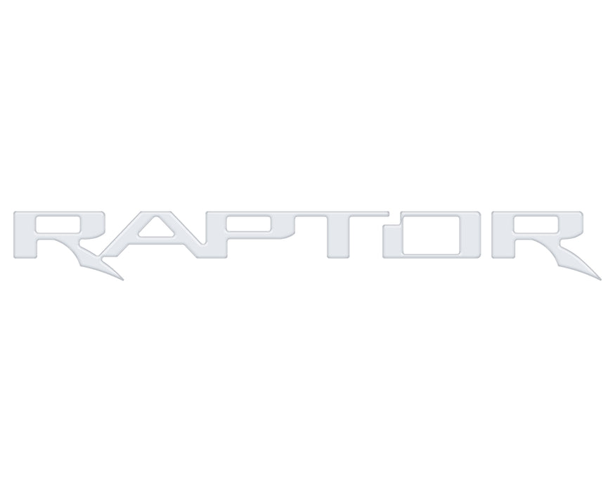 Raptor Tailgate Emblem Inserts Fits 2017-2026 Ford F-150 Raptor