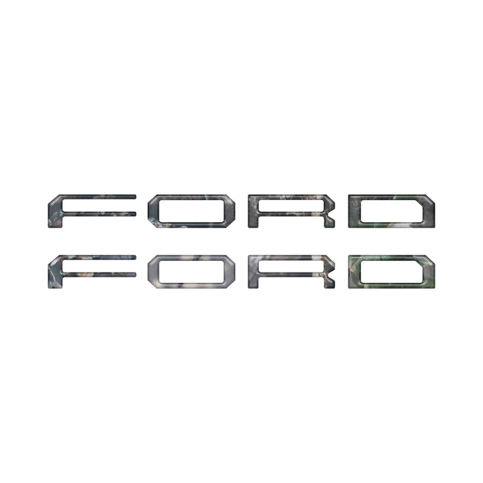 Tremor Running Board Letter Inserts Fits 2021-2024 Ford F-150 & Super Duty