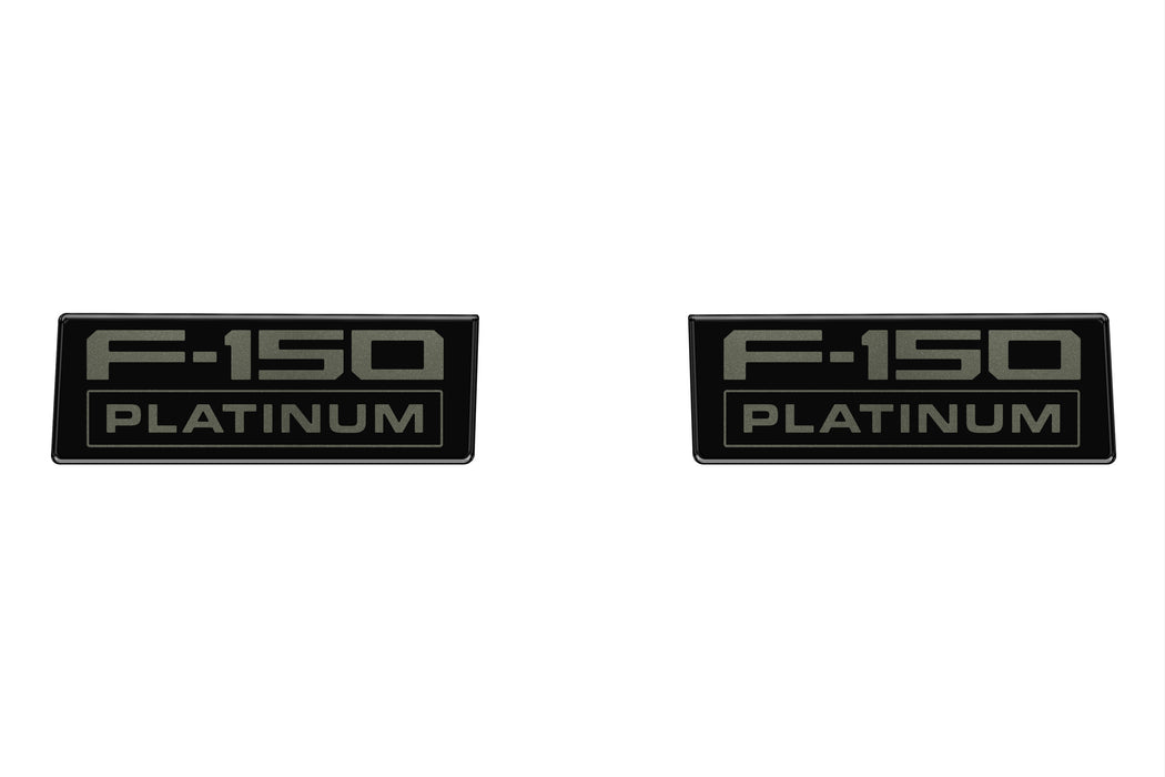Fender Vent Badge Replacement Inserts Fits 2021-2026 Ford F150