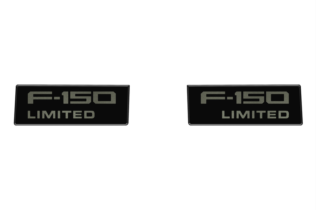 Fender Vent Badge Replacement Inserts Fits 2021-2026 Ford F150