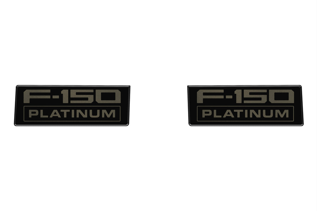 Fender Vent Badge Replacement Inserts Fits 2021-2026 Ford F150