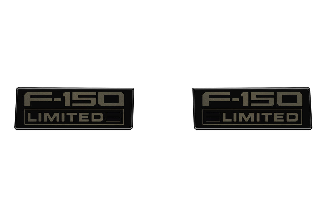 Fender Vent Badge Replacement Inserts Fits 2021-2026 Ford F150