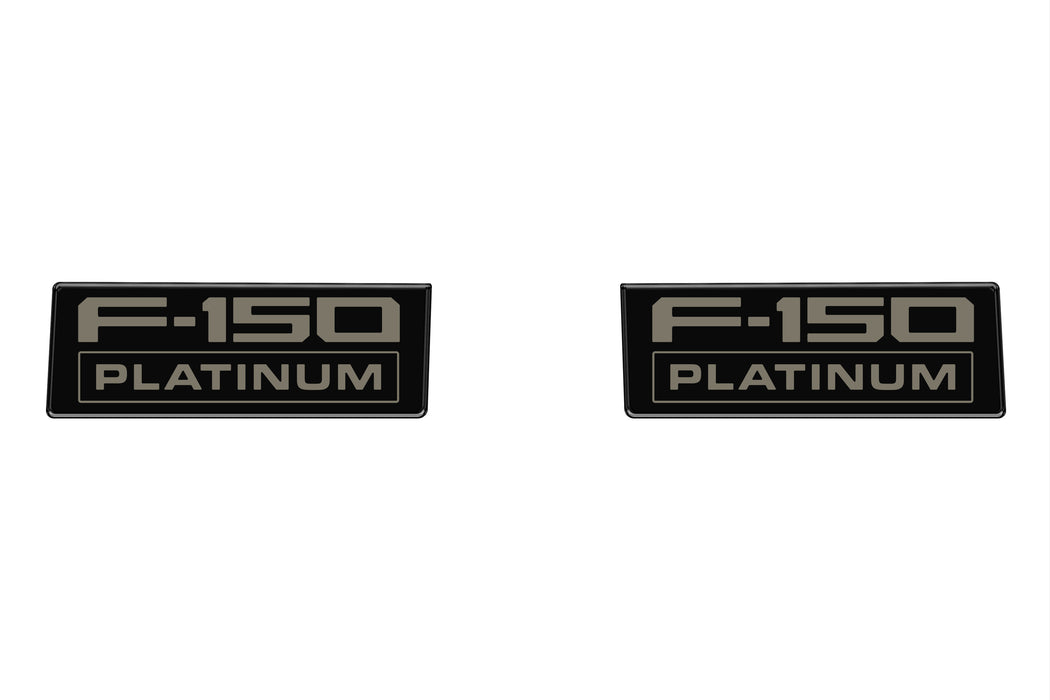 Fender Vent Badge Replacement Inserts Fits 2021-2026 Ford F150