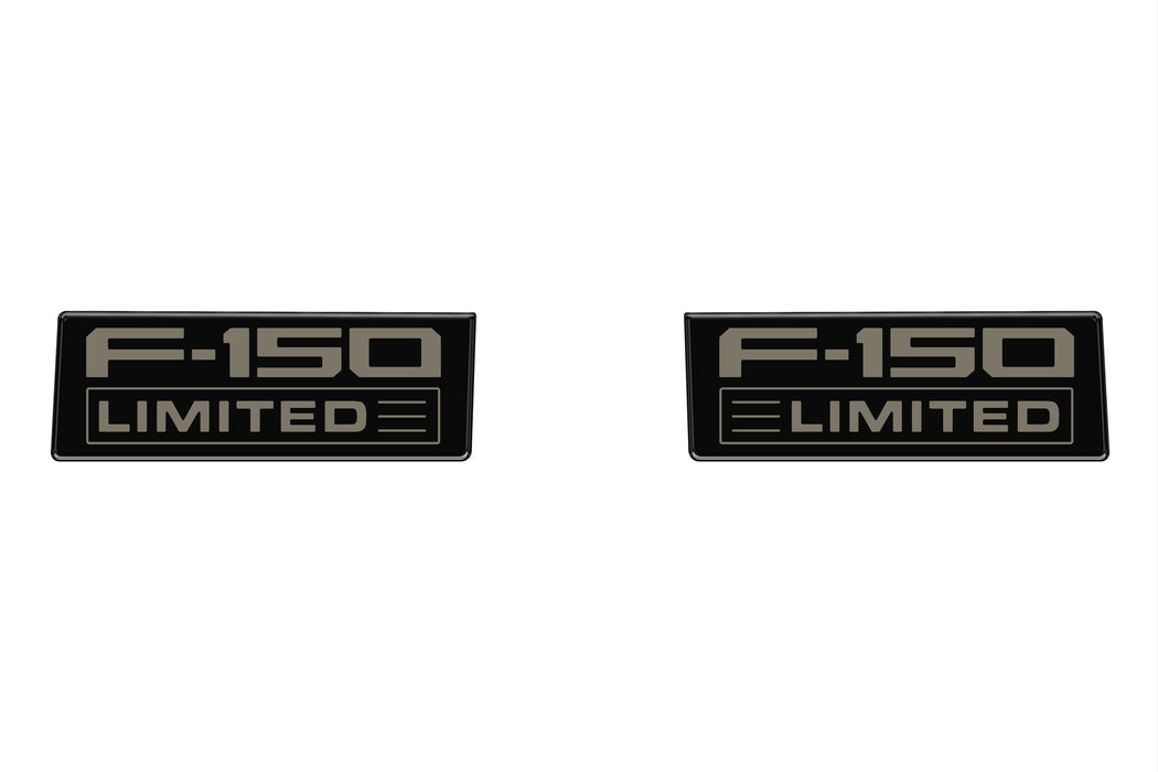 Fender Vent Badge Replacement Inserts Fits 2021-2026 Ford F150