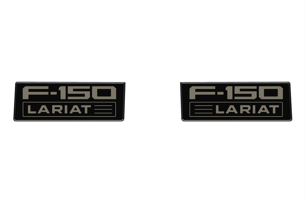 Fender Vent Badge Replacement Inserts Fits 2021-2026 Ford F150