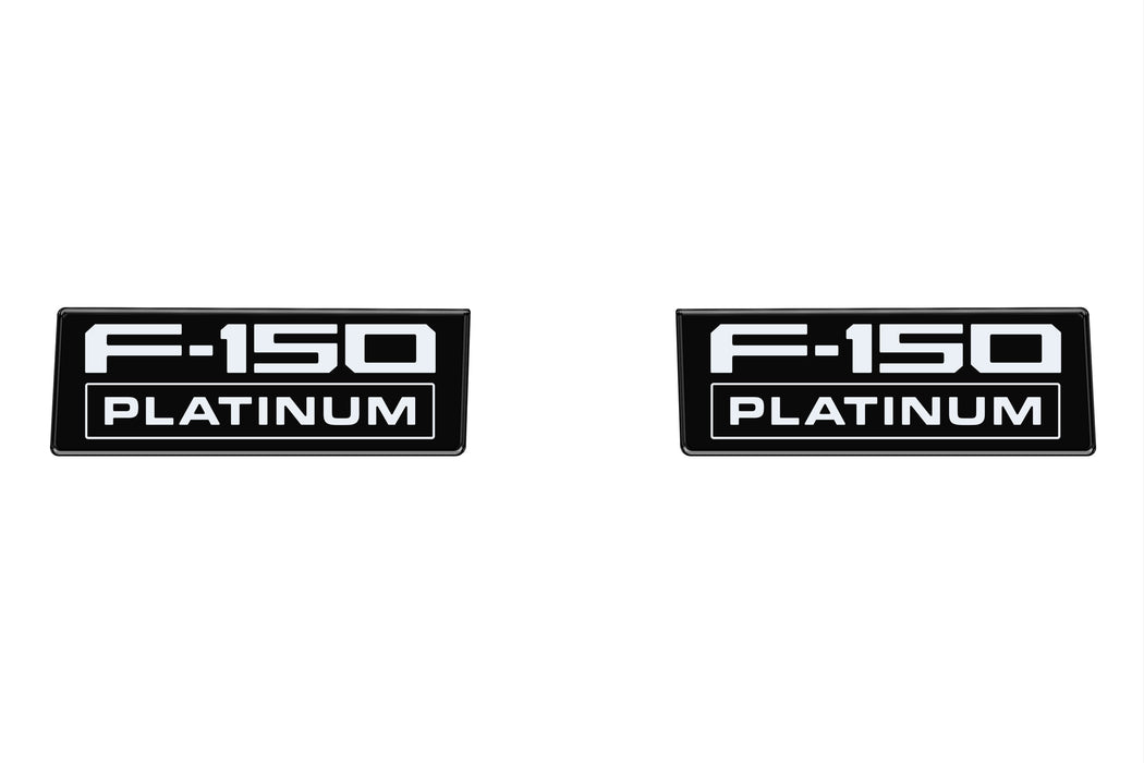 Fender Vent Badge Replacement Inserts Fits 2021-2026 Ford F150