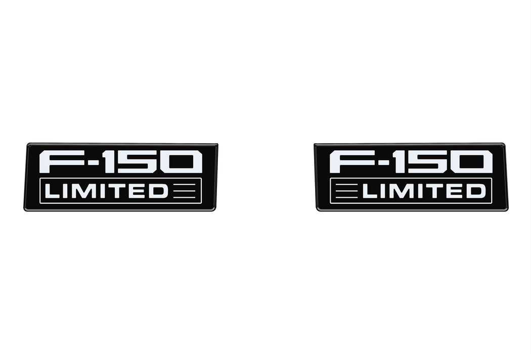 Fender Vent Badge Replacement Inserts Fits 2021-2026 Ford F150