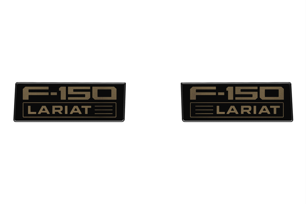Fender Vent Badge Replacement Inserts Fits 2021-2026 Ford F150