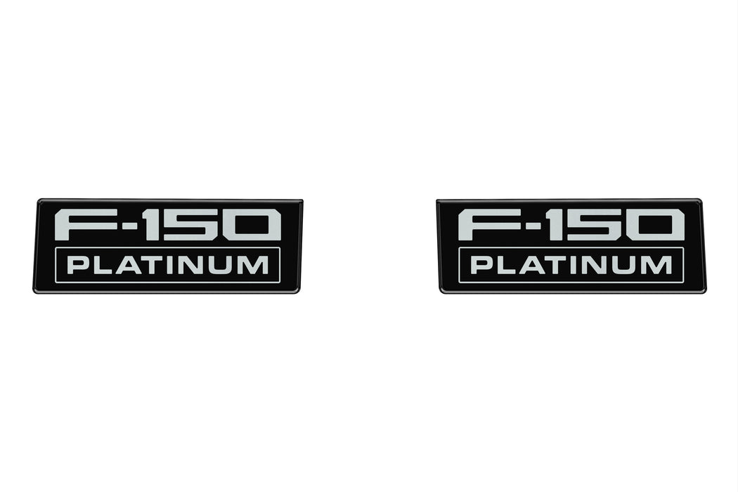 Fender Vent Badge Replacement Inserts Fits 2021-2026 Ford F150