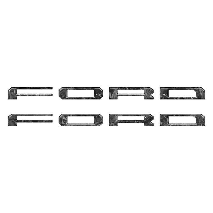 Lightning Running Board Overlays Fits 2022-2026 Ford F150 Lightning