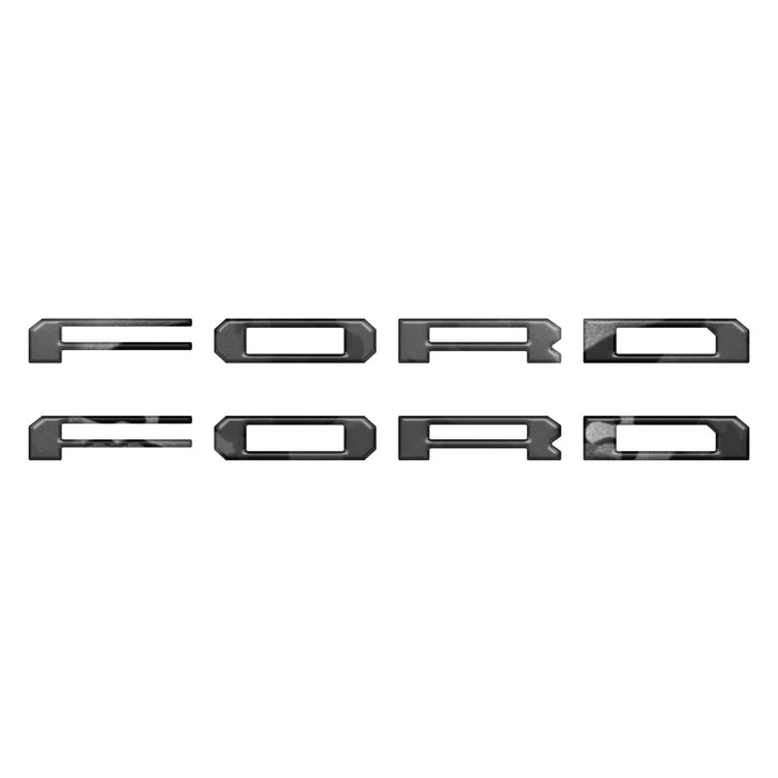 Lightning Running Board Overlays Fits 2022-2026 Ford F150 Lightning